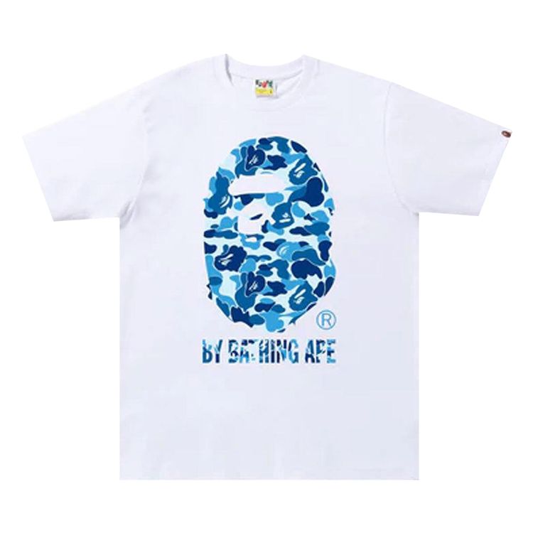 BAPE ABC Camo By Bathing Ape Tee WhiteBlue