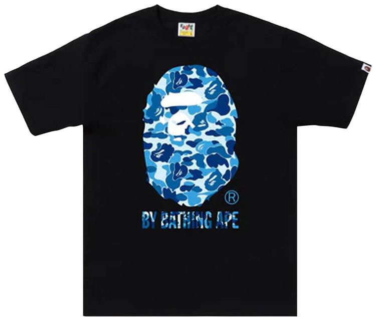 BAPE ABC Camo By Bathing Ape Tee BlackBlue