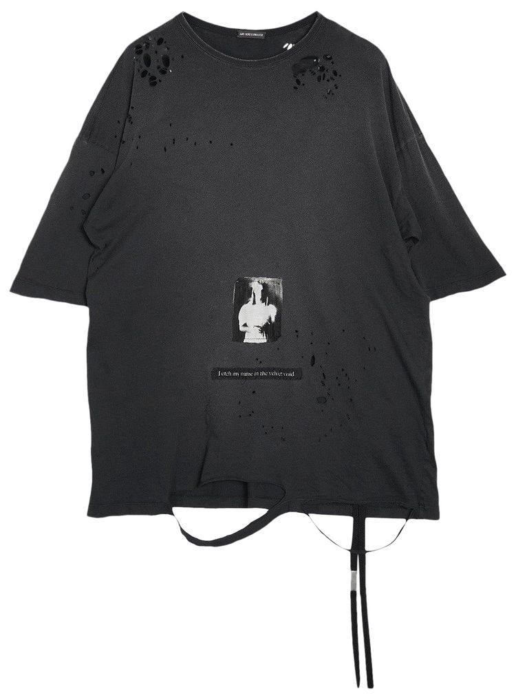 Ann Demeulemeester Dieter High Comfort Fit T Shirt Faded Black