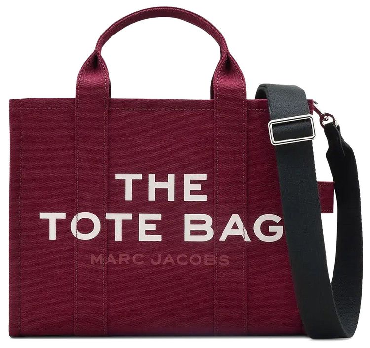 Marc Jacobs Canvas Medium Tote Bag Oxblood