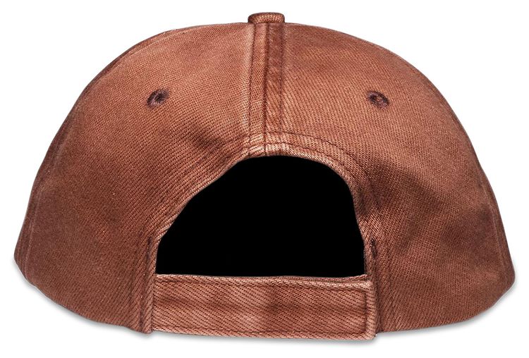 BAPE Ape Head Acid Wash Logo Cap Brown