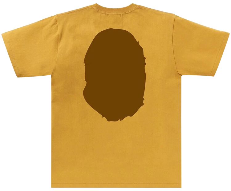 BAPE Big Ape Head Tee Yellow