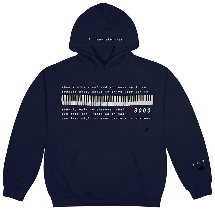 Cactus Plant Flea Market x Andre 3000 Cactus Track 3 Hoodie Navy