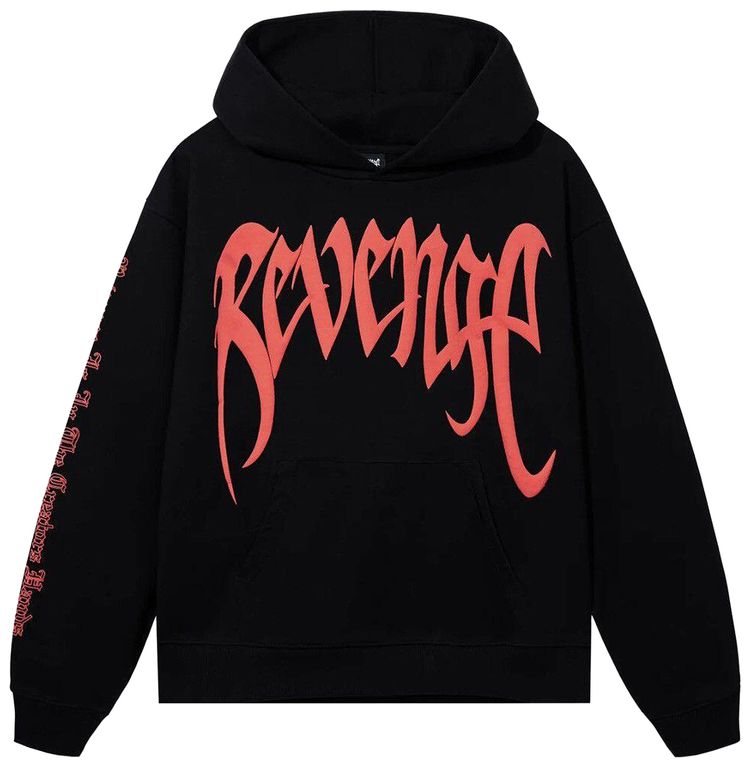 Revenge x XXXTentacion Kill Hoodie BlackRed