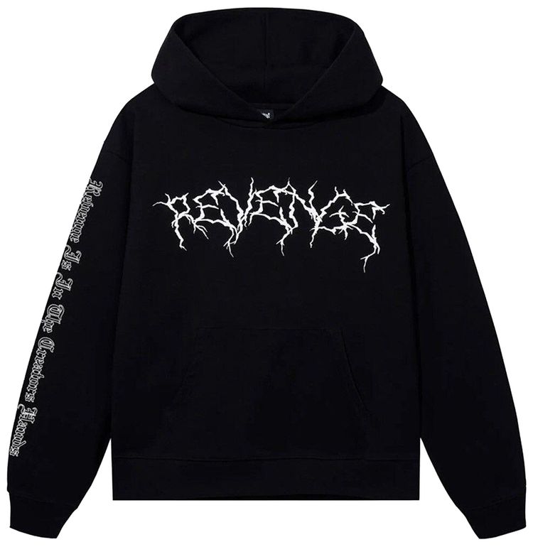 Revenge x XXXTentacion Lightning Hoodie BlackWhite
