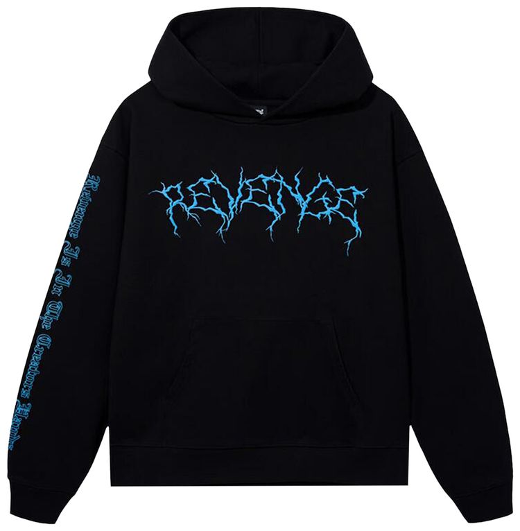 Revenge x XXXTentacion Lightning Hoodie BlackBlue
