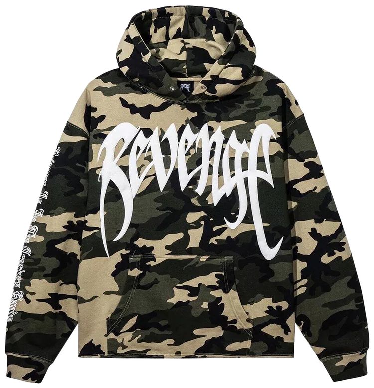 Revenge x XXXTentacion Kill Hoodie Camo