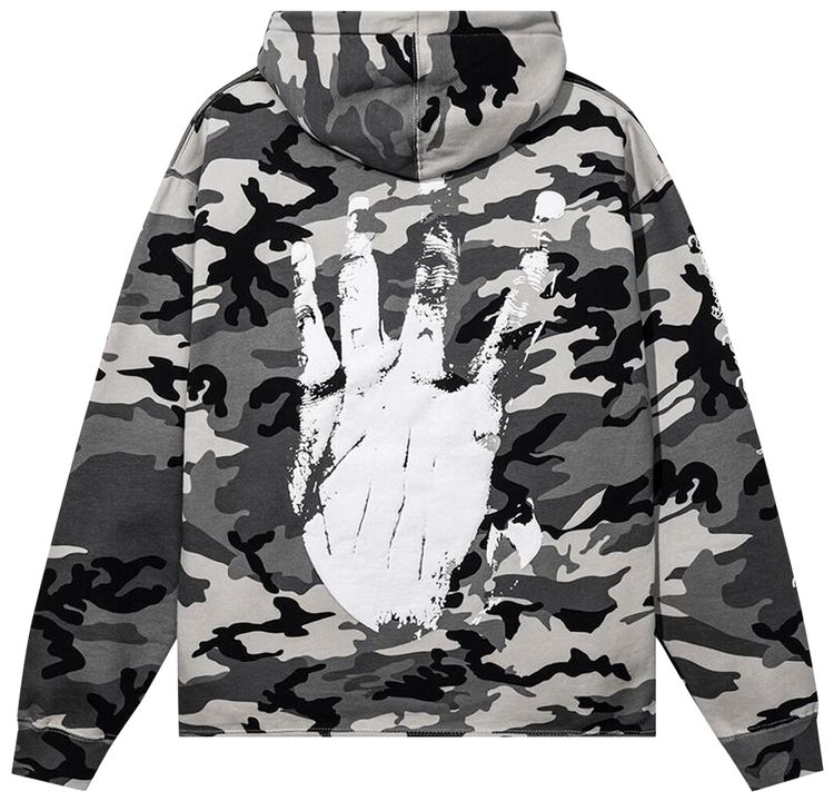 Revenge x XXXTentacion Kill Hoodie Snow Camo