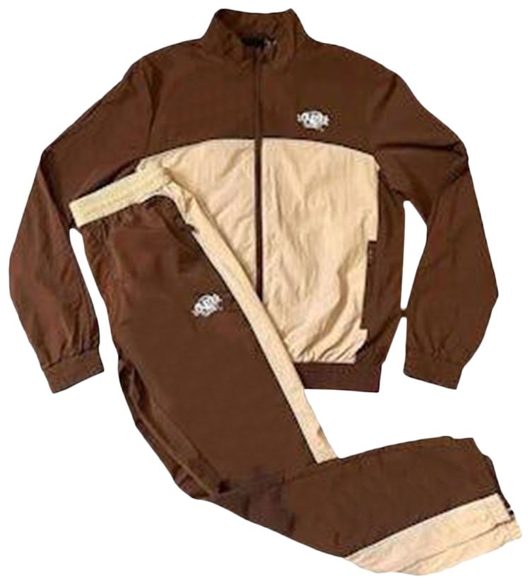 Syna World Syna Logo Shell Tracksuit BrownBeige
