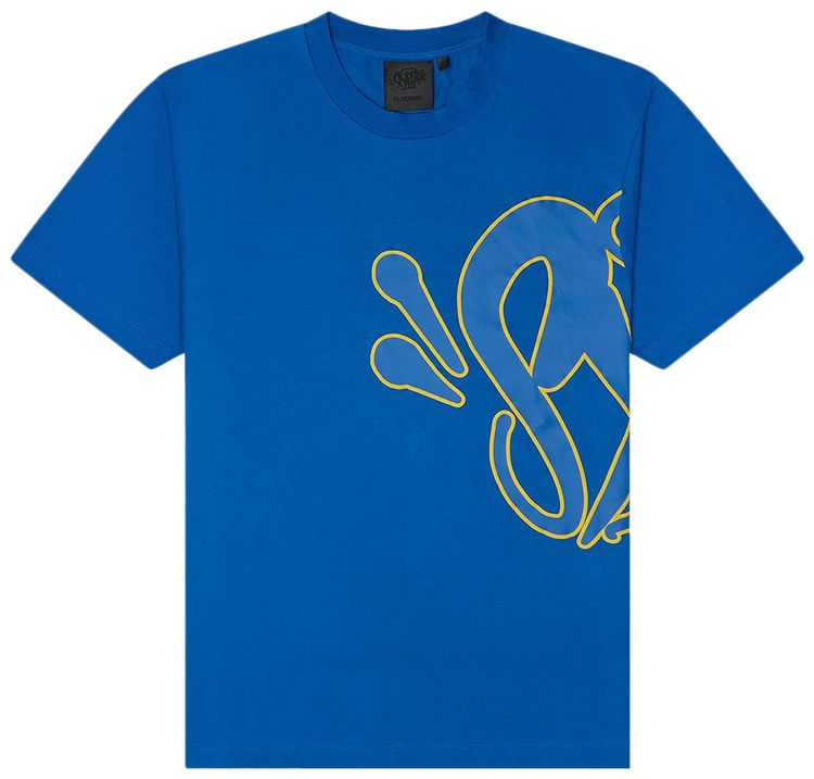 Syna World Syna Logo T ShirtShort Set Cobalt Blue