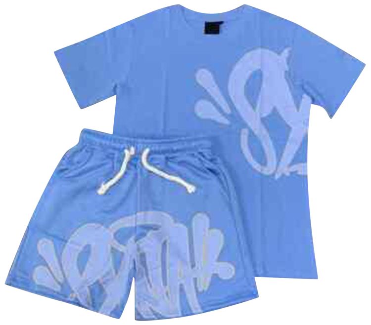 Syna World T Shirt And Short Set Blue