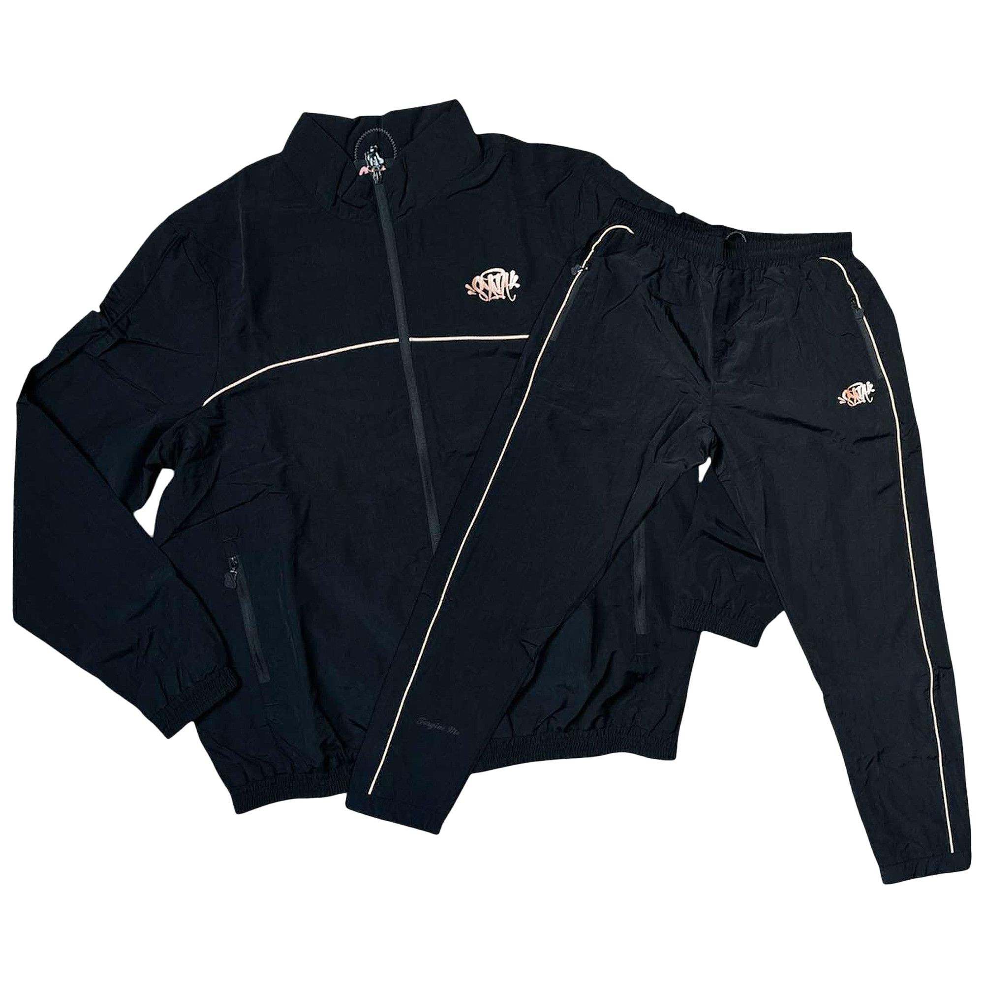 Buy Syna World Shell Tracksuit 'Black/Golden' - 11983 1SS2406SWSTB