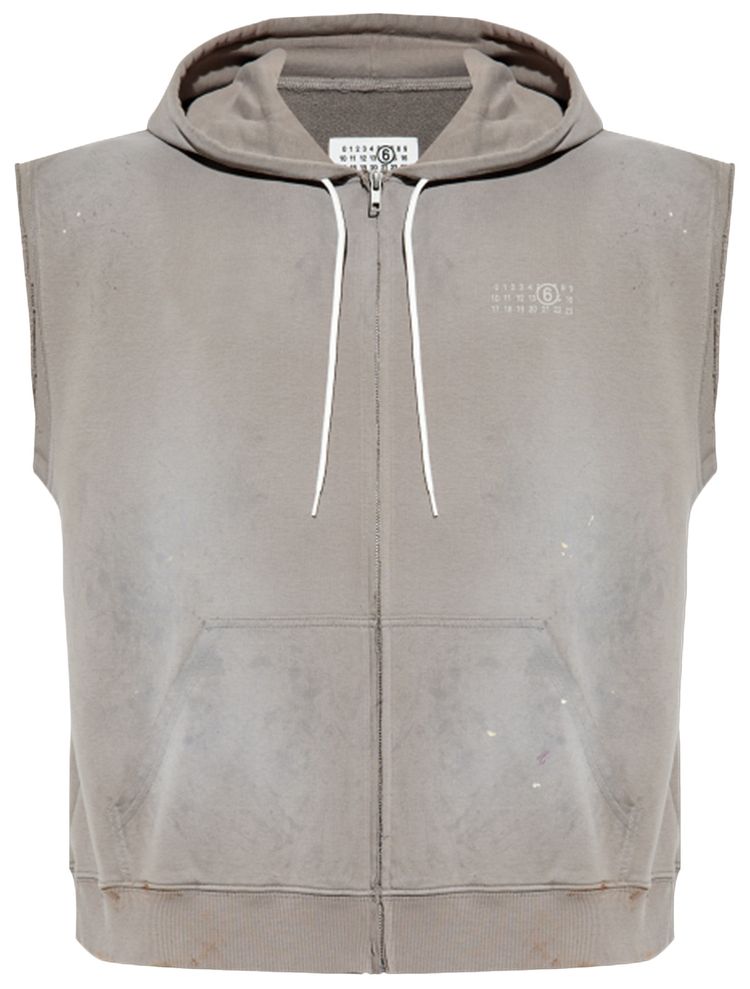 MM6 Maison Margiela Sweat Jacket Taupe