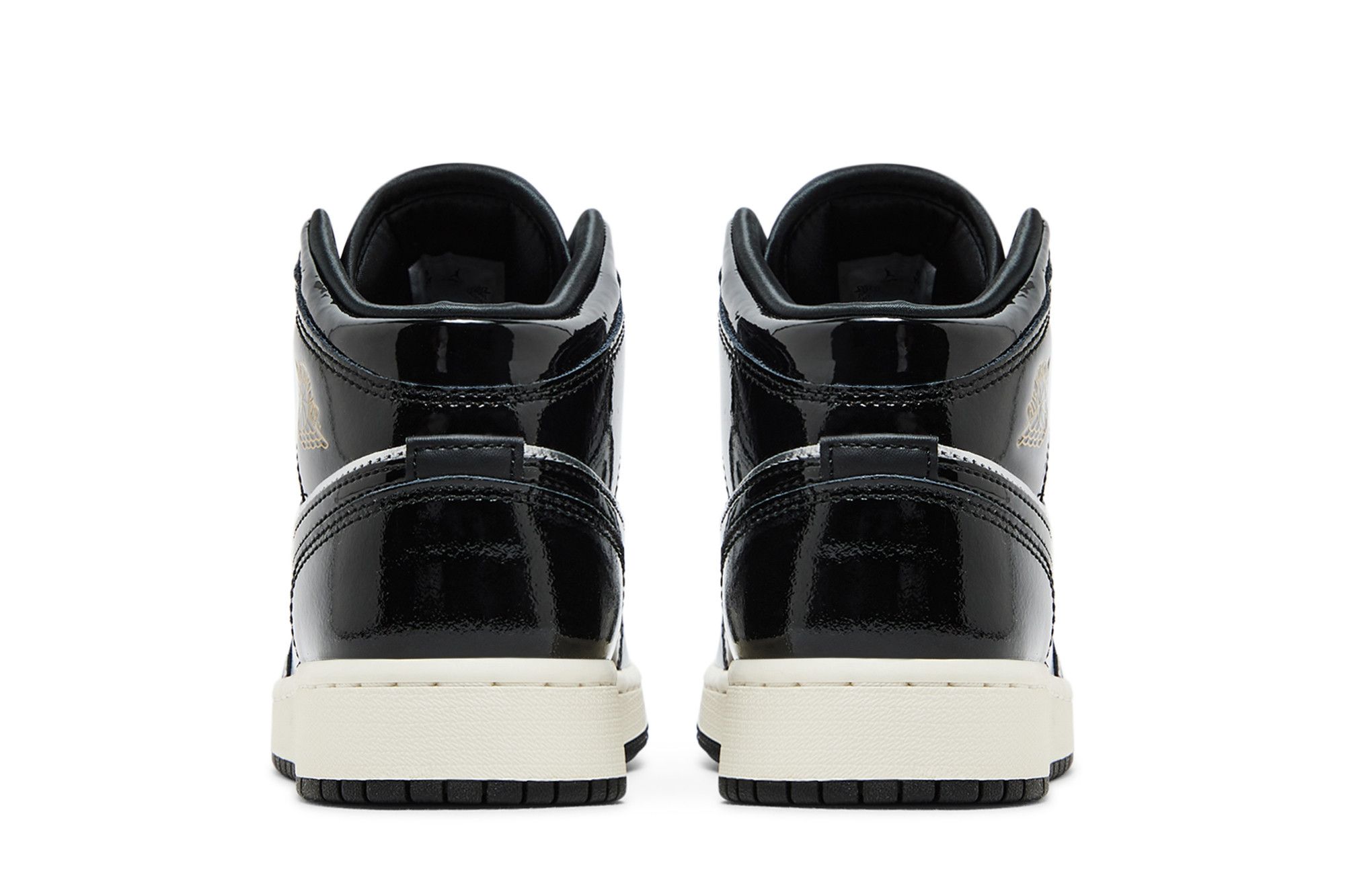 Buy Air Jordan 1 Mid SE GS 'Black Metallic Silver' - FZ3938 001