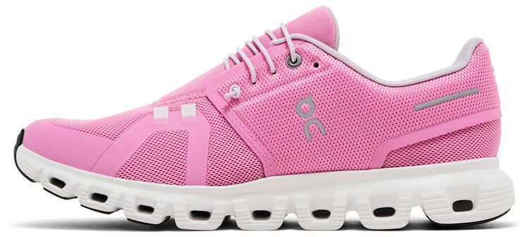 ON Wmns Cloud 6 Raspberry White