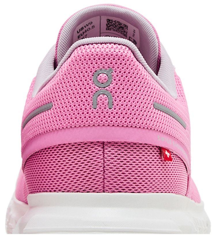 ON Wmns Cloud 6 Raspberry White