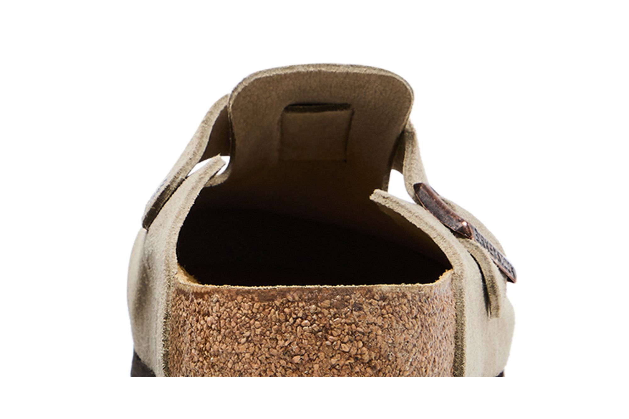 Buy Birkenstock Boston Suede Leather 'Taupe' - 0060461 | GOAT