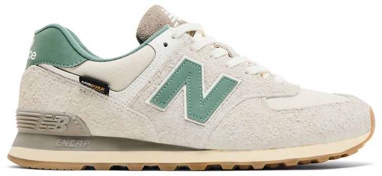 New Balance 574 Cordura Pack   Calcium New Spruce