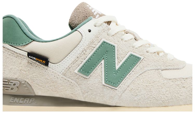 New Balance 574 Cordura Pack   Calcium New Spruce