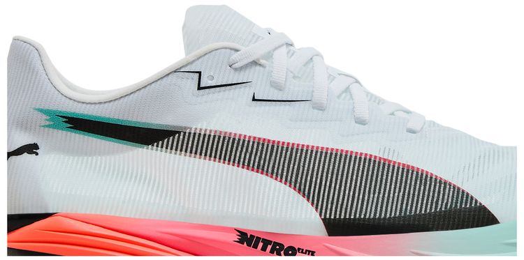 Puma Fast R Nitro Elite 3 White Glowing Red Mint