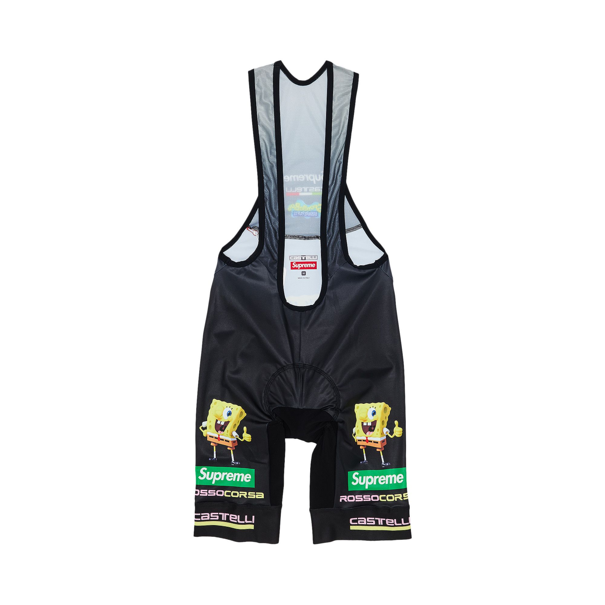 【Supreme x SpongeBob】Castelli LS Cycling Jersey Black 25SS Supreme x SpongeBob SquarePants Castelli L/S Cycling Jersey