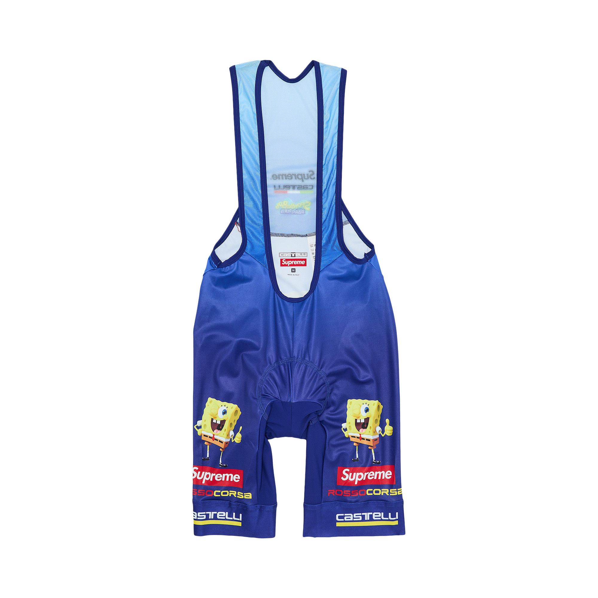 ♡*様 supreme Sponge Bob Castelli Cycling Supreme SpongeBob SquarePants Castelli Cycling Bib Black