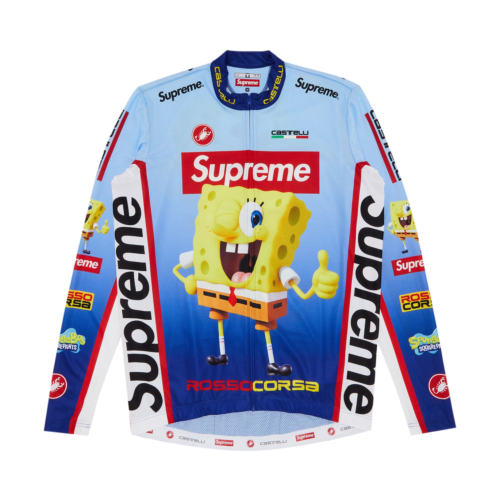 Buy Supreme x Spongebob Squarepants x Castelli Long-Sleeve