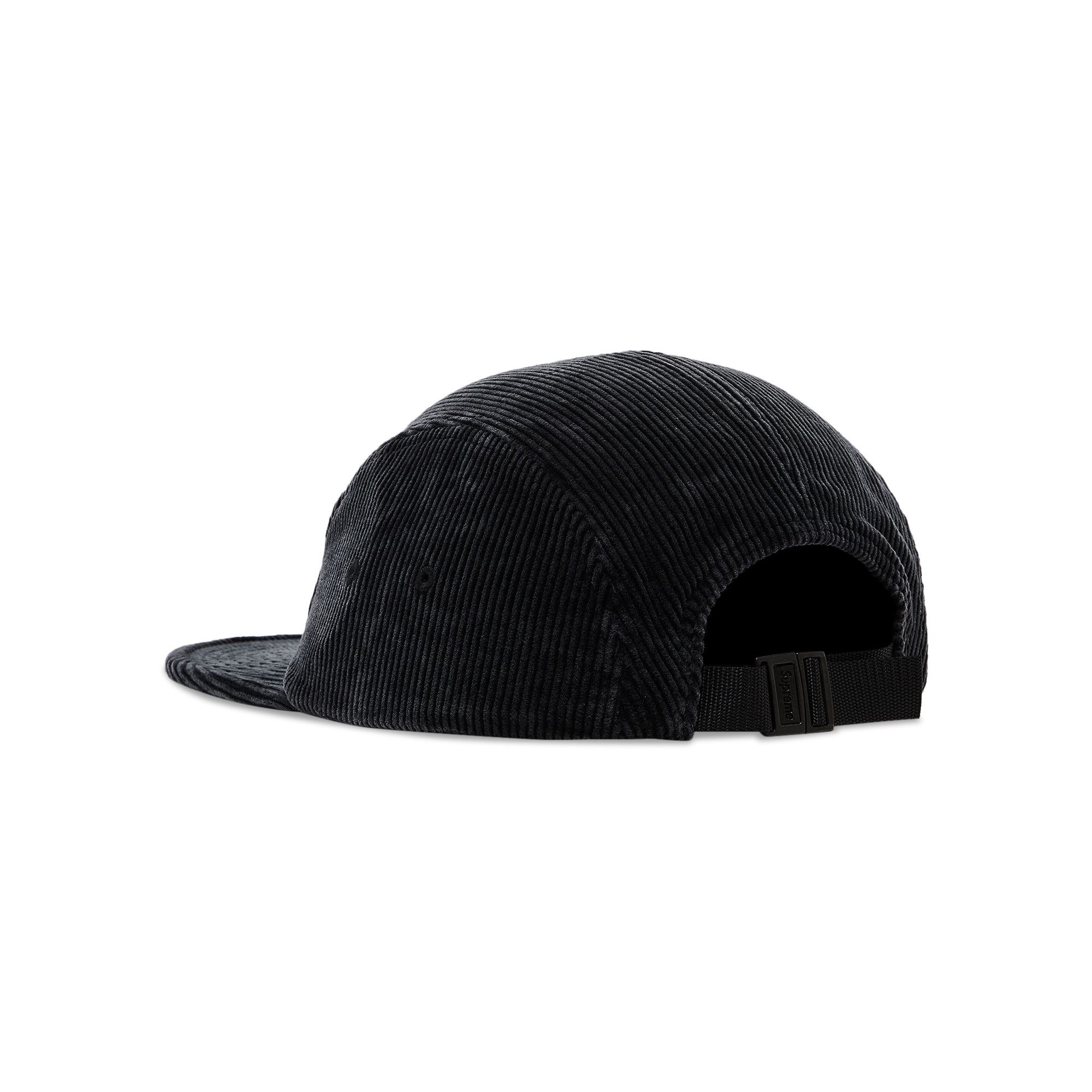 Buy Supreme Corduroy Camp Cap 'Black' - SS25H82 BLACK | GOAT CA