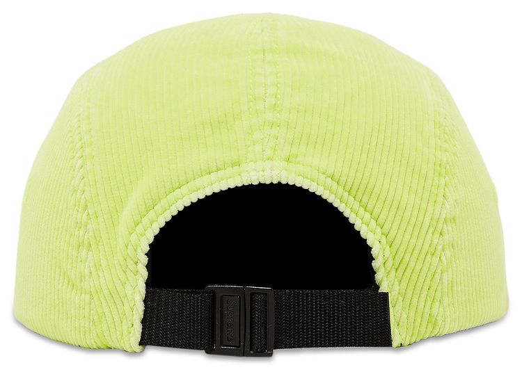 Supreme Corduroy Camp Cap Neon Yellow
