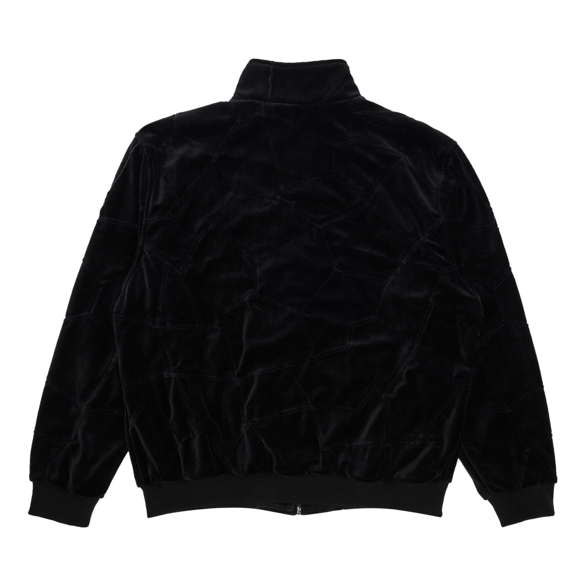 Buy Supreme Patchwork Velour Track Jacket 'Black' - SS25J26