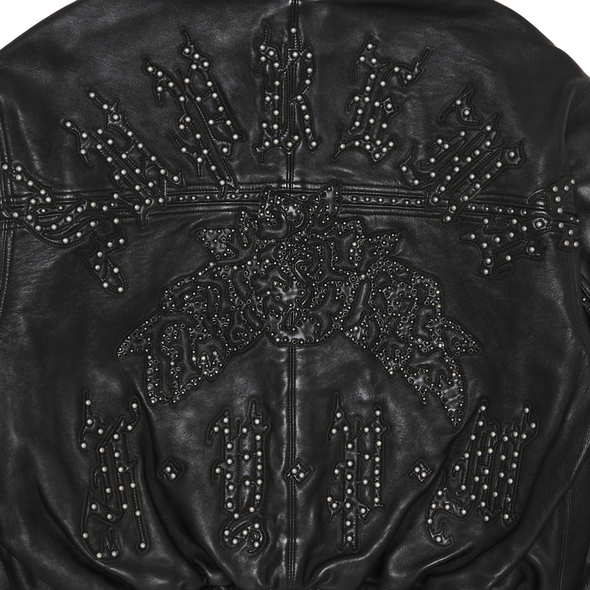 Supreme Studded Hooded Leather Jacket Black | eBay