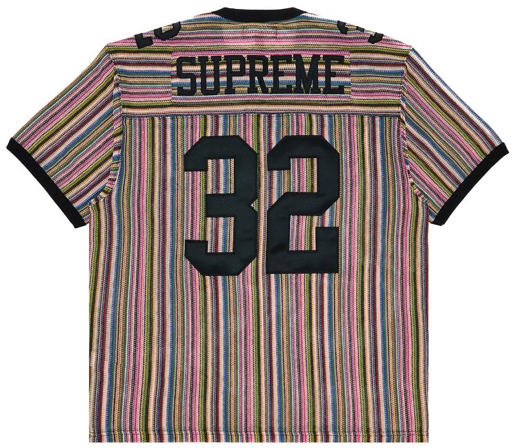 Supreme Open Knit Football Top Multicolor