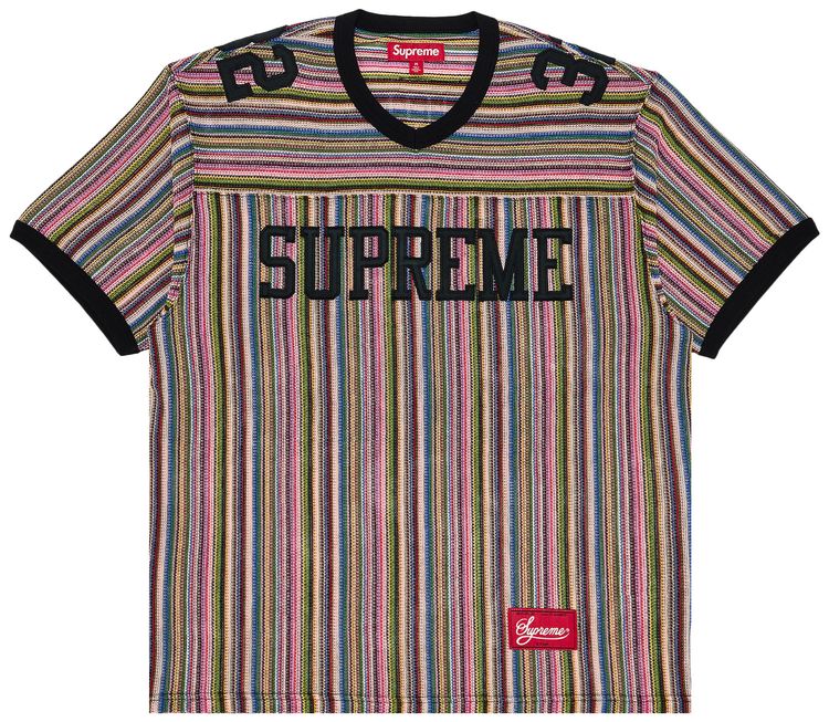 Supreme Open Knit Football Top Multicolor