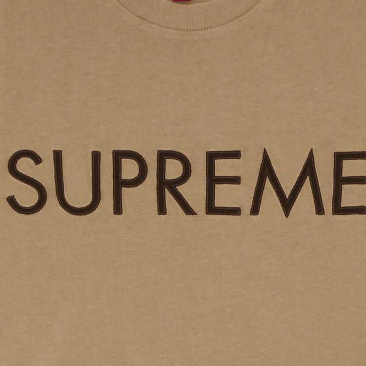 Supreme Capital Short Sleeve Top Dark Tan