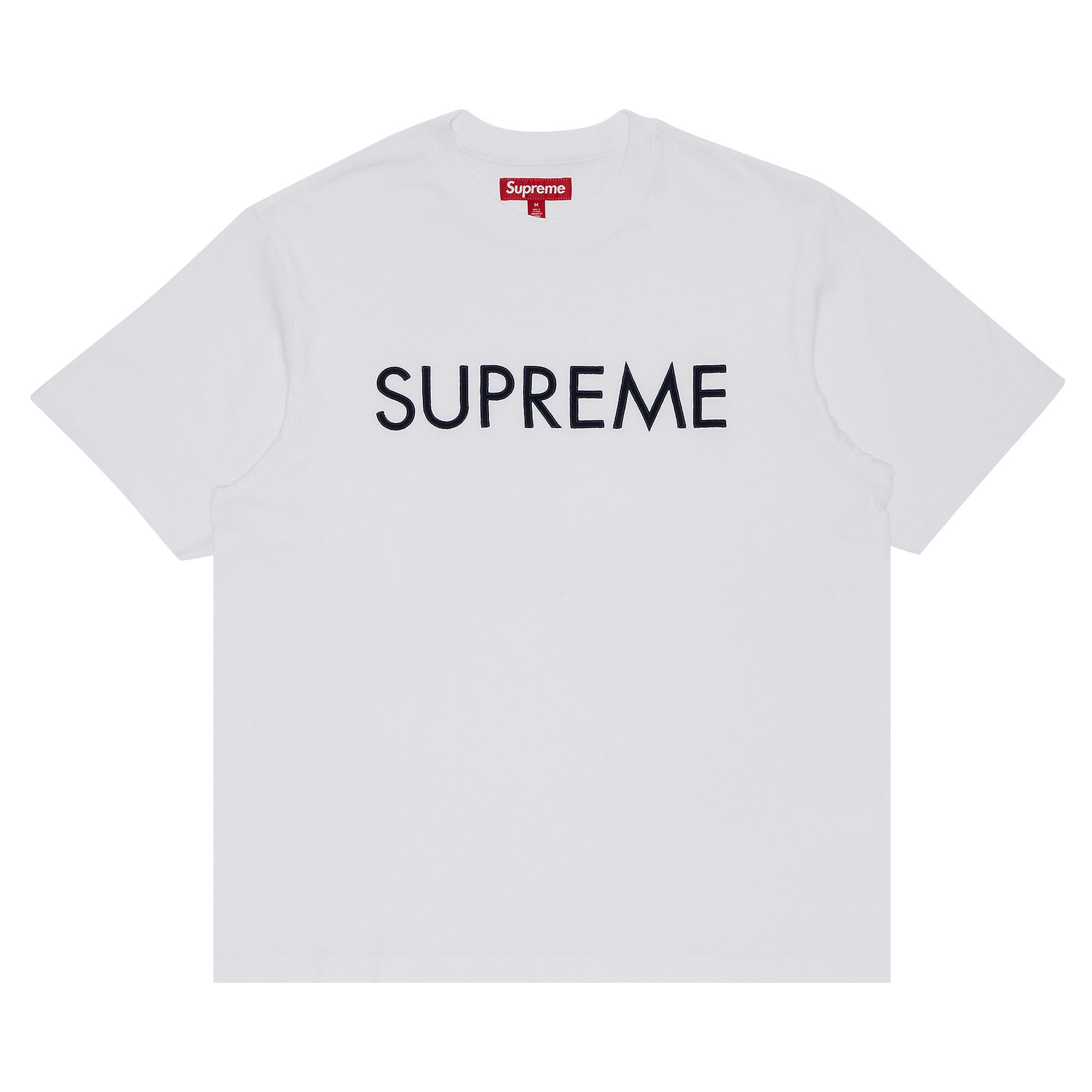 Buy Supreme Capital Short-Sleeve Top 'White' - SS25KN90