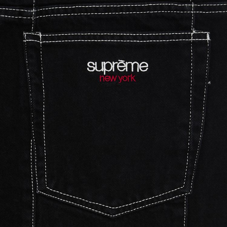 Buy Supreme Paneled Stripe Baggy Jean 