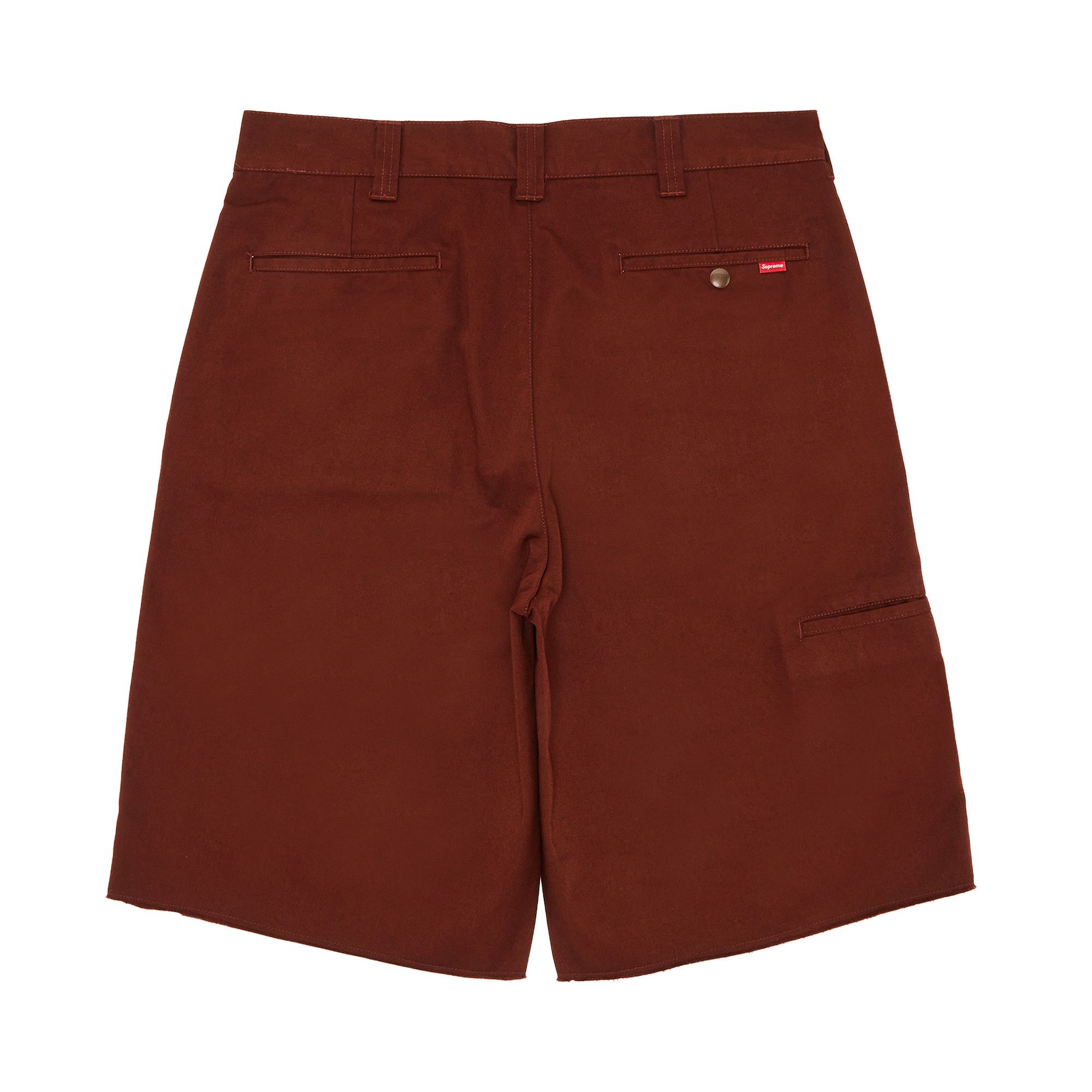Buy Supreme Work Short 'Mahogany' - SS25SH1 MAHOGANY | GOAT