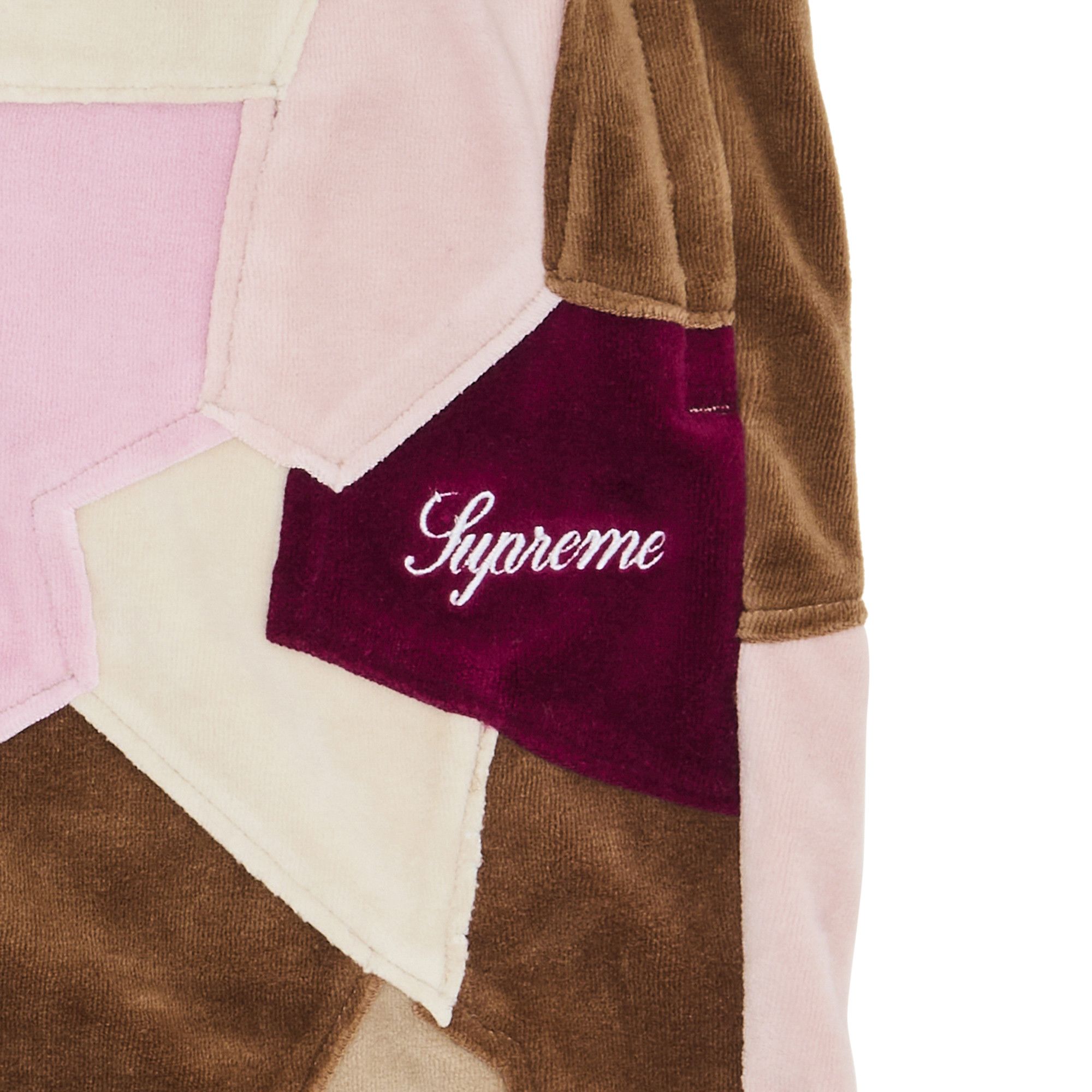 Supreme シュプリーム Patchwork Velour Short 完売 Supreme Patchwork Velour Short (SS25) - $138