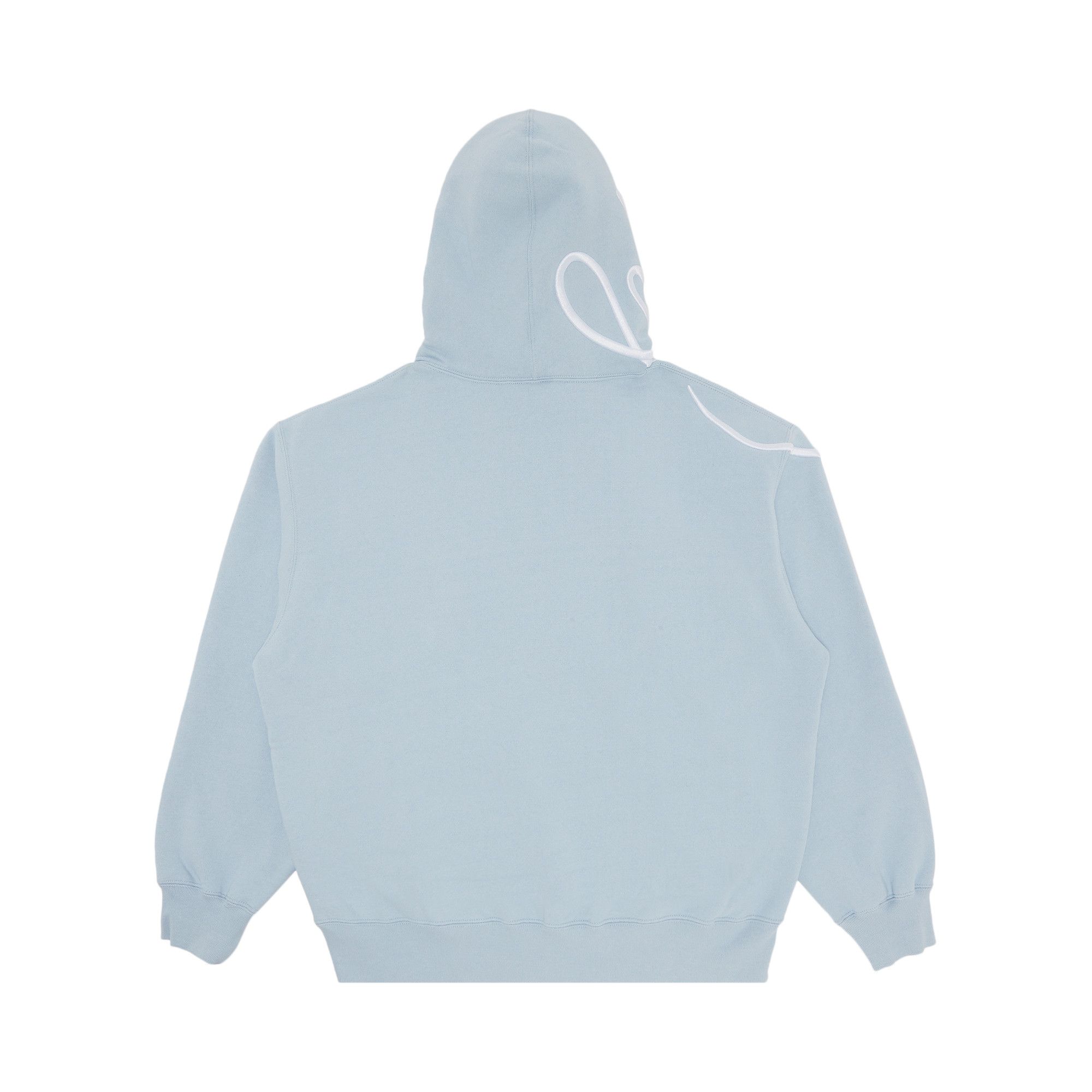 Supreme Shoulder Script Hooded SweatブルーM Buy Supreme Shoulder Script Hooded Sweatshirt 'Light Blue