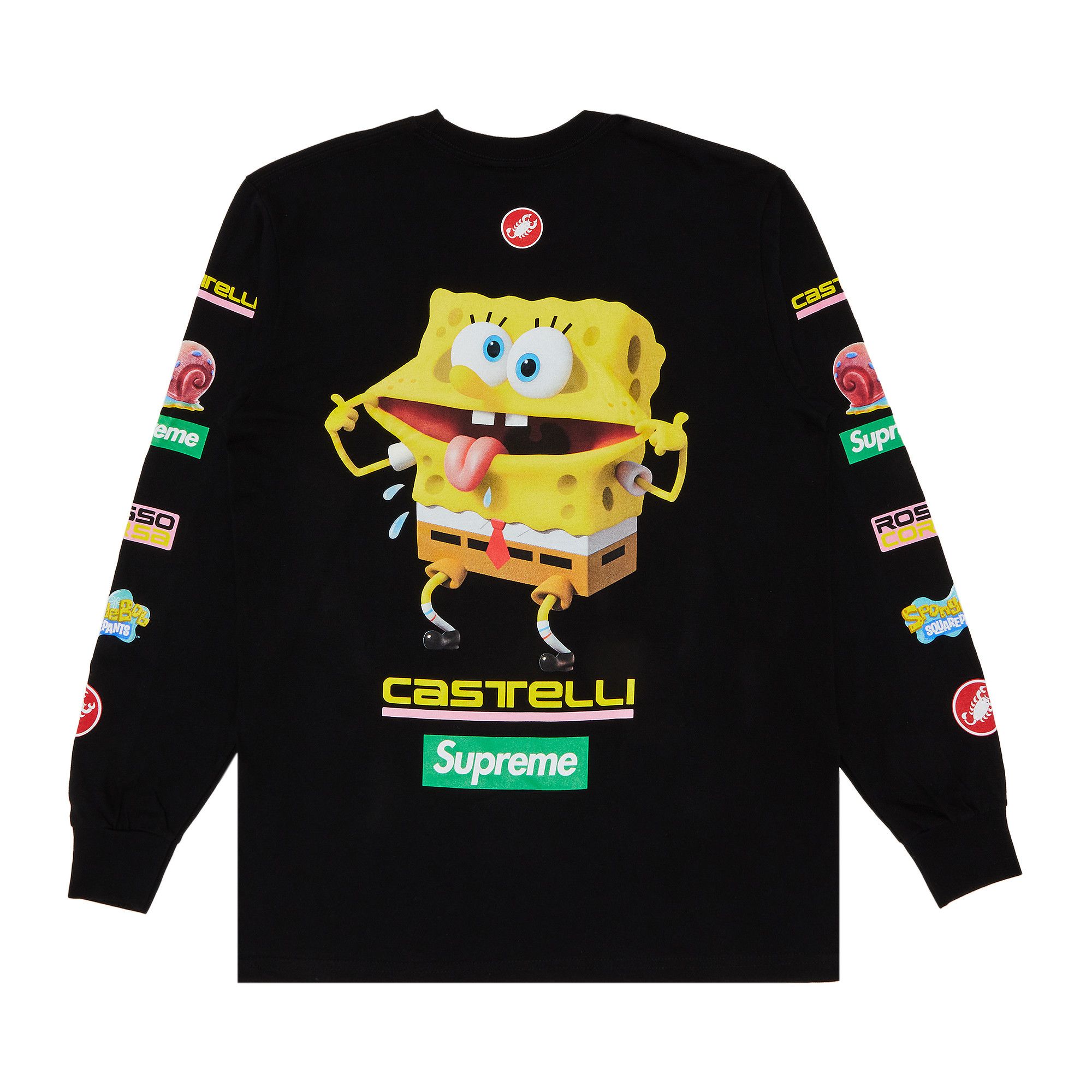 Supreme SpongeBob SquarePants Castelli Racing L S Tee (SS25