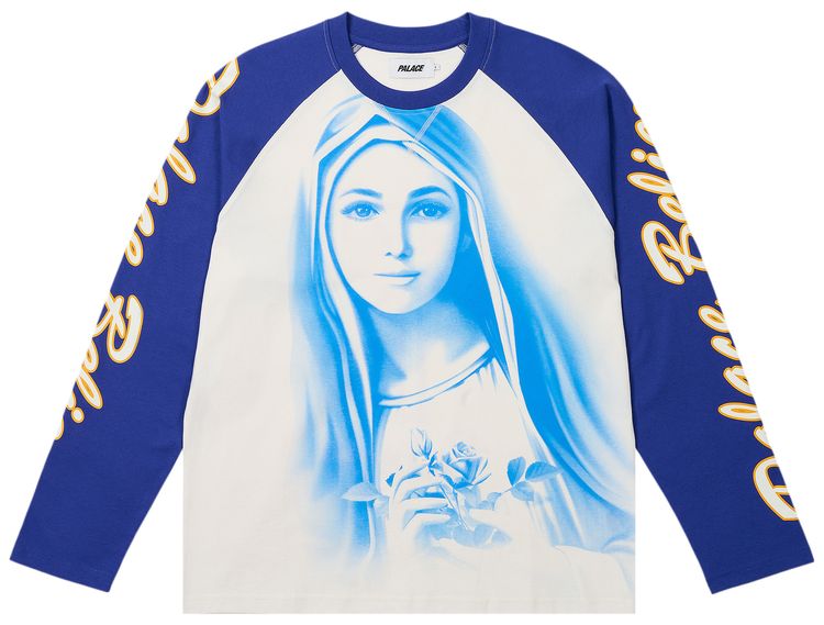 Palace 1 Truth Long Sleeve Posh Blue
