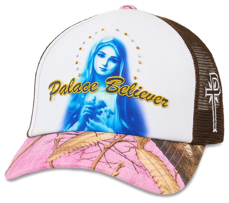 Palace 1 Truth Trucker Pink
