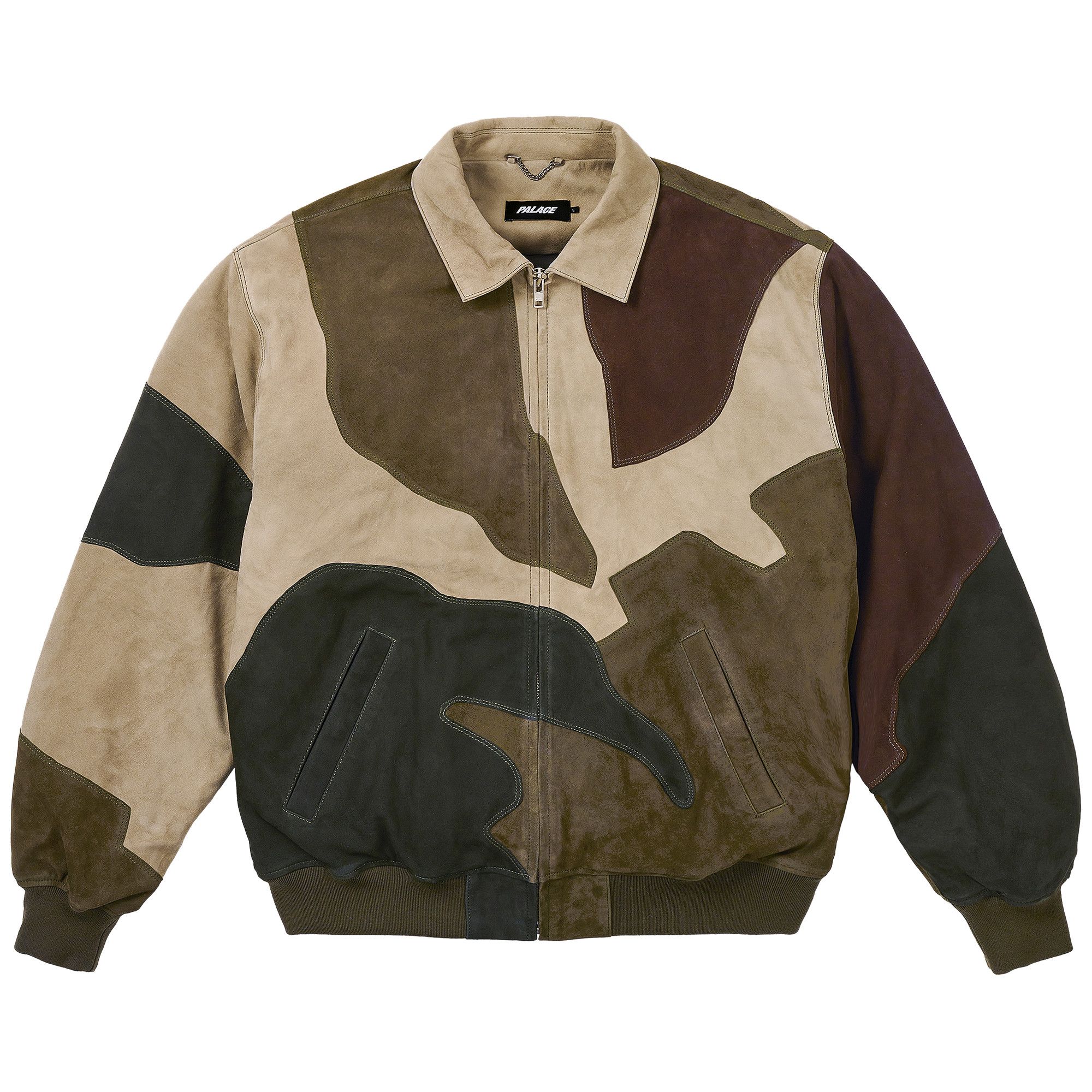 Buy Palace Applique Camo Jacket 'Woodland Camo' - P28JK053 | GOAT