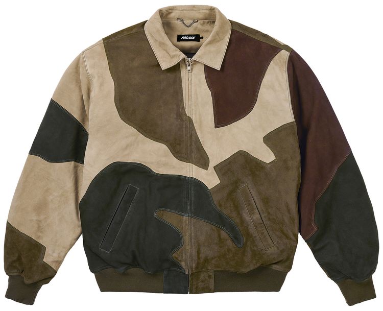 Palace Applique Camo Jacket Woodland Camo