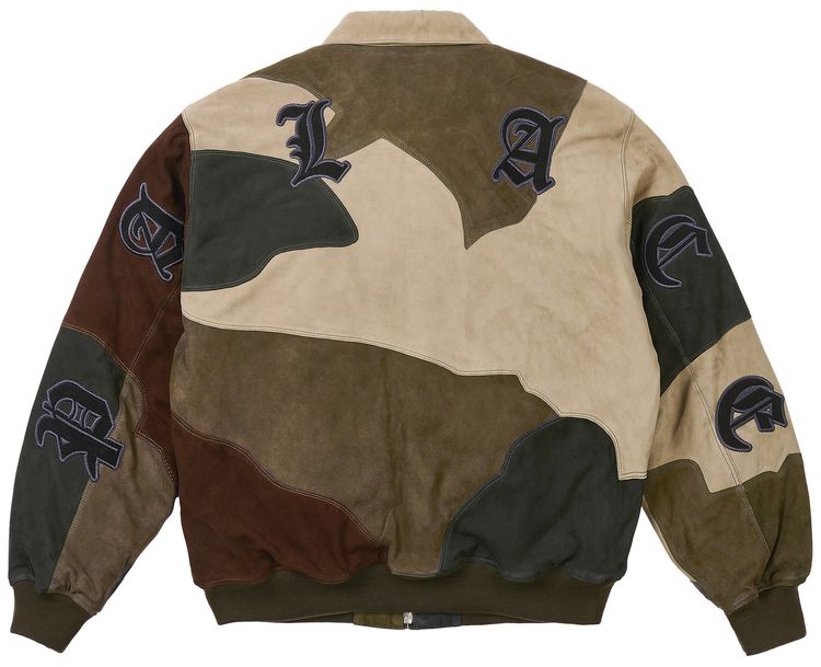 Palace Applique Camo Jacket Woodland Camo