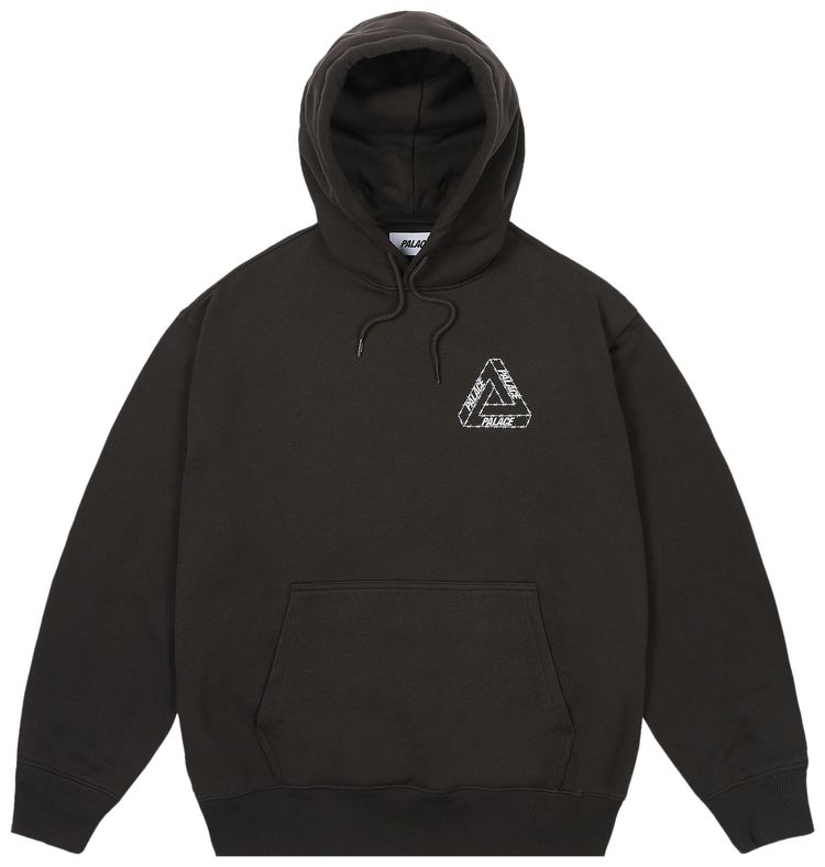 Palace Barbed Tri Ferg Hood Black