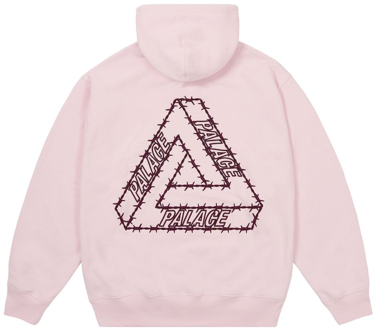 Palace Barbed Tri Ferg Hood Lush Flush