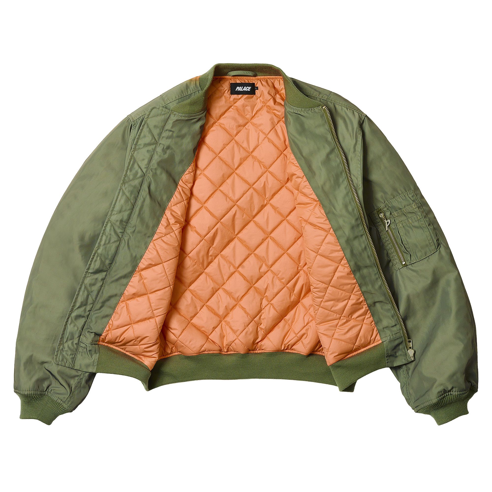 Buy Palace Chakra Rave Jacket 'The Deep Green' - P28JK088 | GOAT