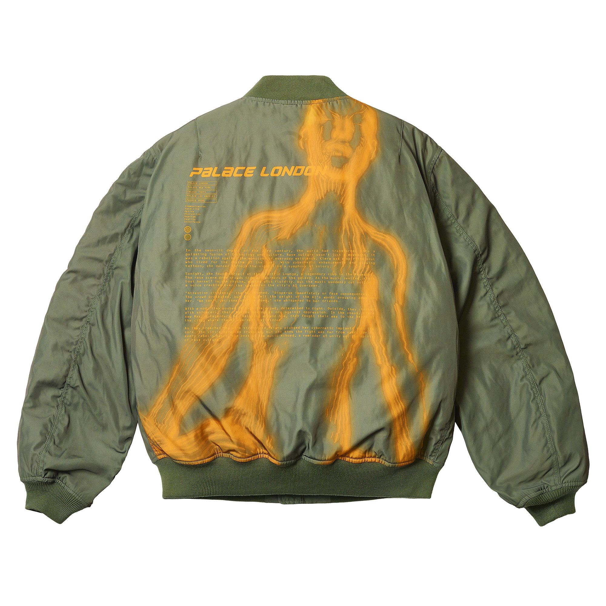 ジャケット・アウター Palace CANVAS COBRA JACKET REALTREE Canvas Cobra Jacket The Deep Green - Spring 2025 - Palace