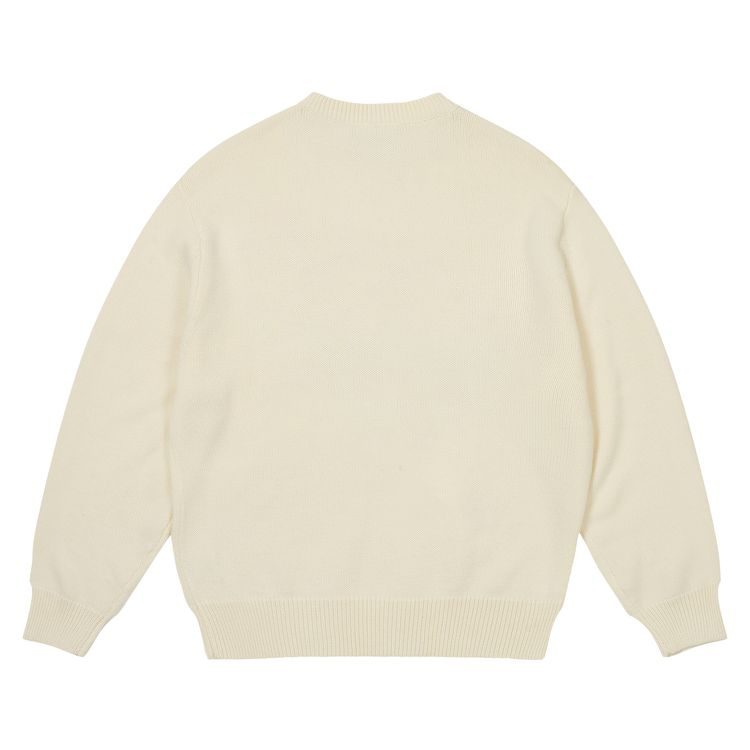 Palace P Wing Knit Soft White